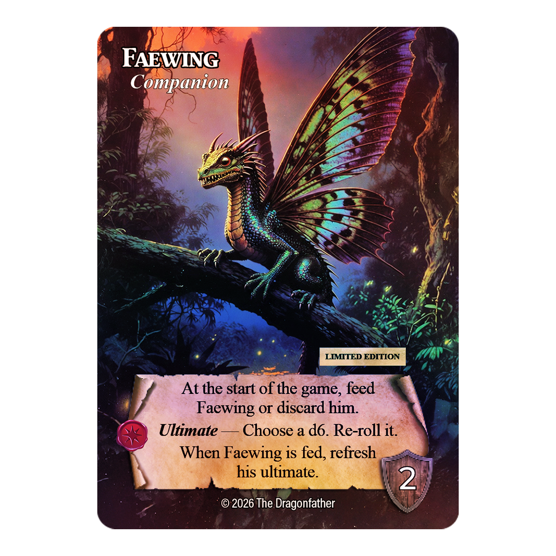 FOIL Faewing - Limited to 100 (Pre-Order)