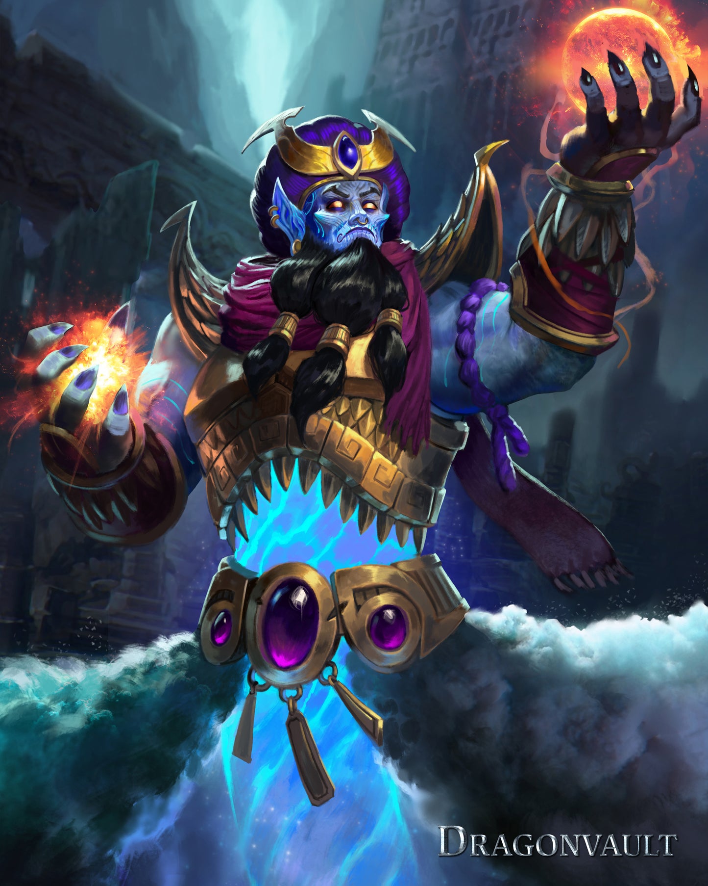 Djinn Art Print