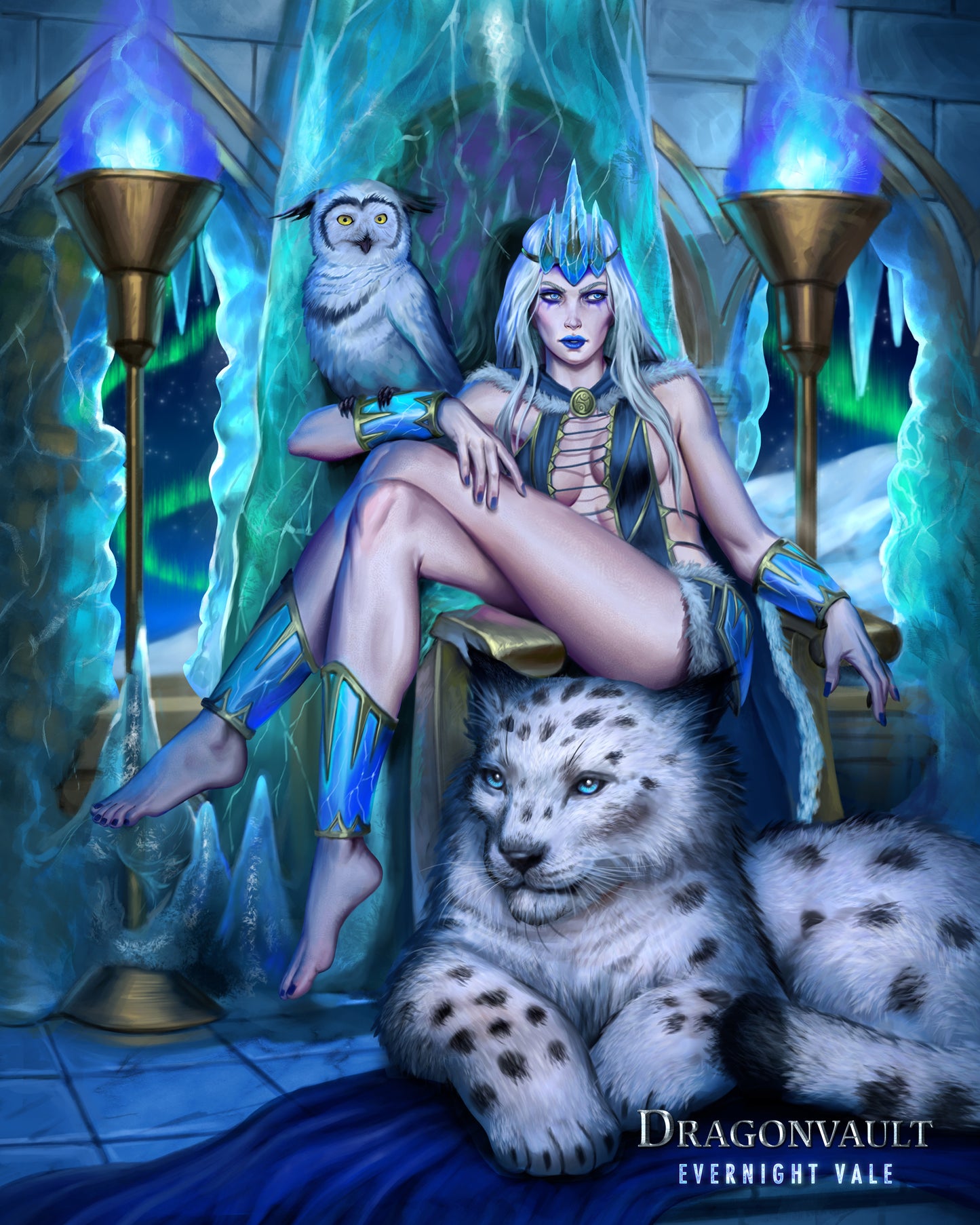 Winter Queen Art Print