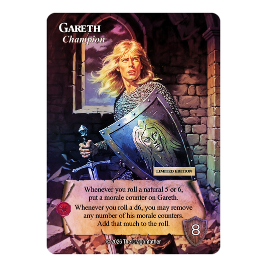 FOIL Gareth - Limited to 100 (Pre-Order)