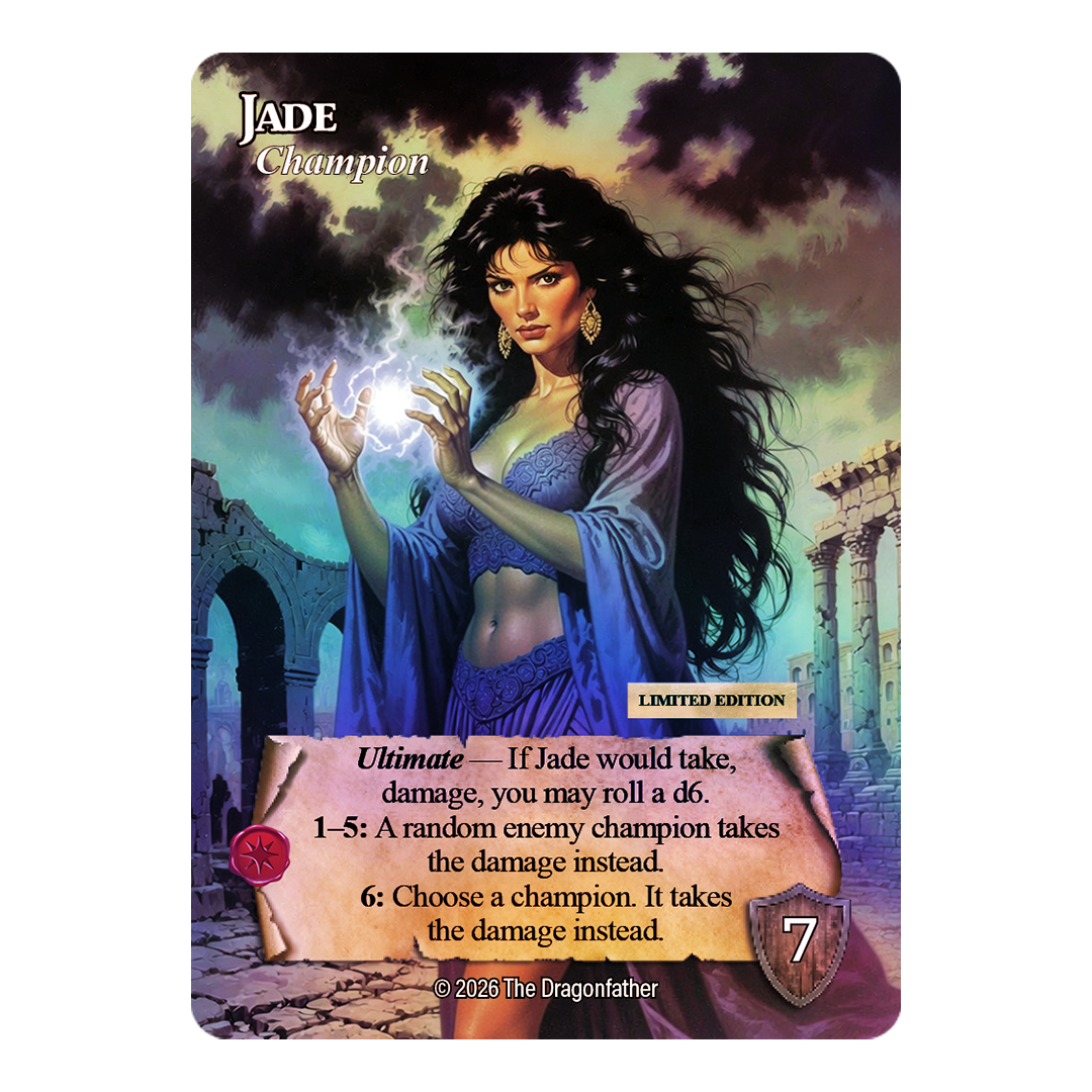 FOIL Jade - Limited to 100 (Pre-Order)