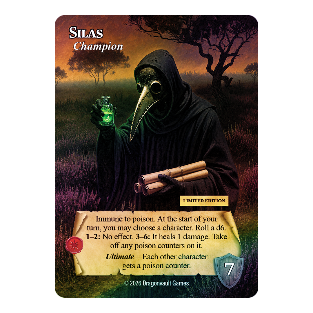 FOIL Silas - Limited to 100 (Pre-Order)
