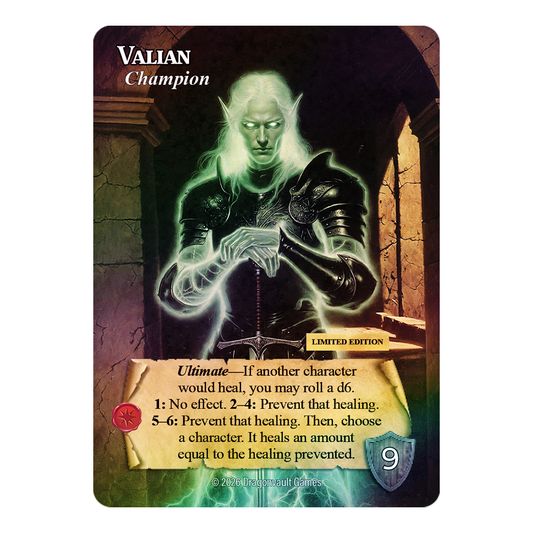 FOIL Valian - Limited to 100 (Pre-Order)